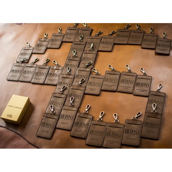 

Unik Singkarak A13 ID card holder Ernist Leather Murah