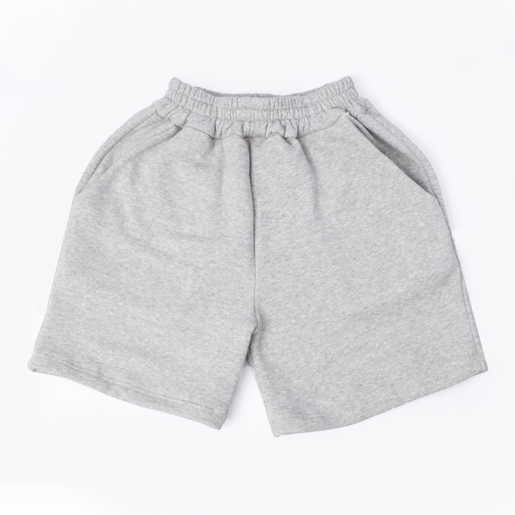 SHORT SWEATPANTS GREY MISTY