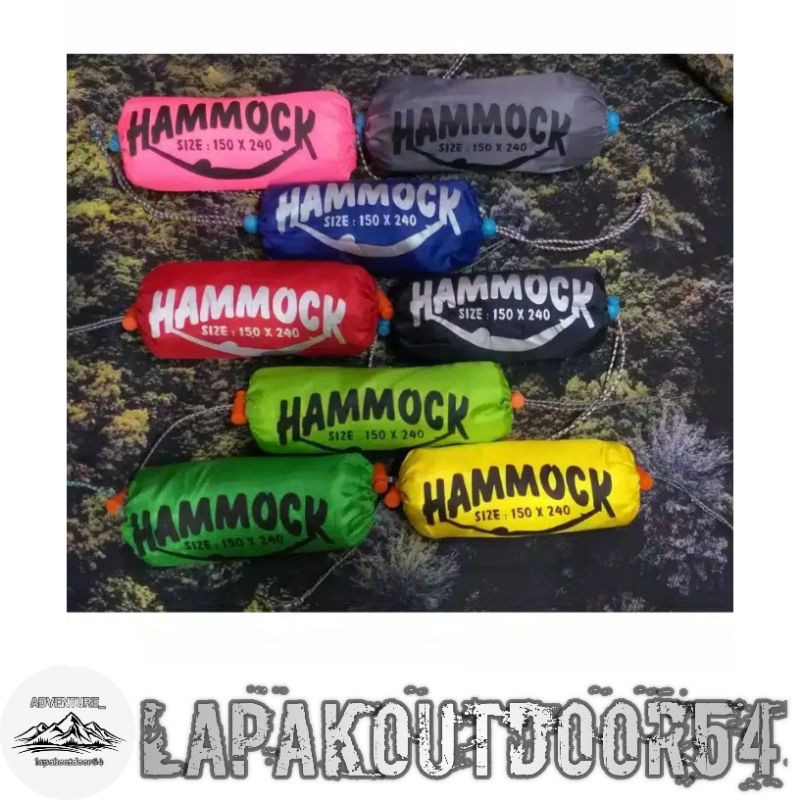 [COD] hammock single ayunan gantung ukuran 150×250 include tali webing / hammock ayunan gantung / hammock ayunan pohon / ayunan gantung / ayunan dewasa / ayunan gantung dewasa