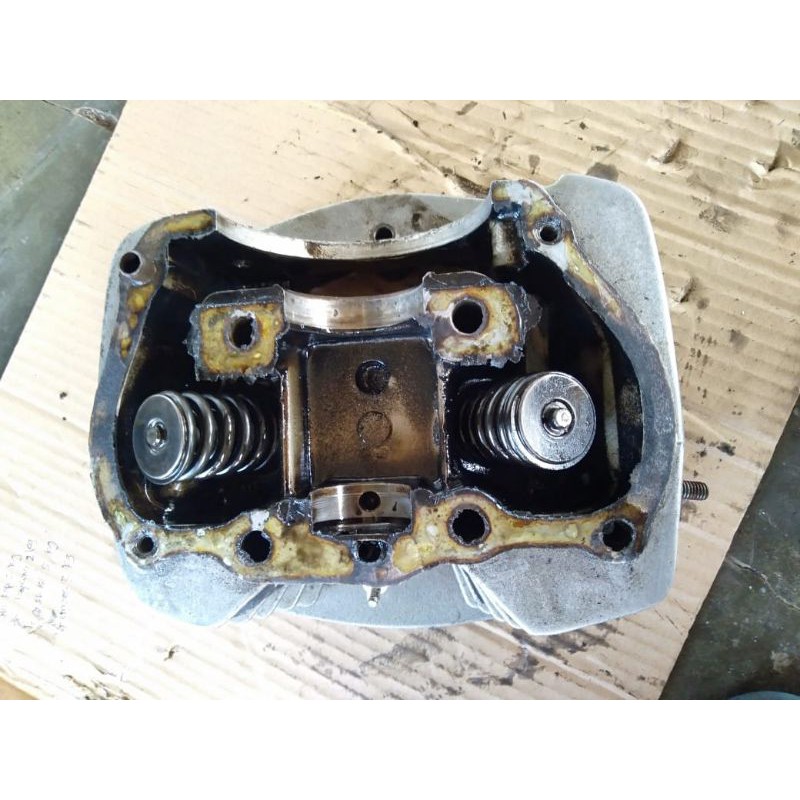 silinder kop honda gl 100 cb