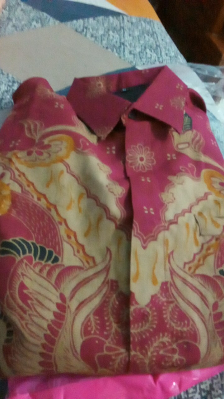 Panji Lesmono Marun Kemeja Batik Solo Lengan Panjang Sm Atasan Modern Premium Hanung Suket Segoro