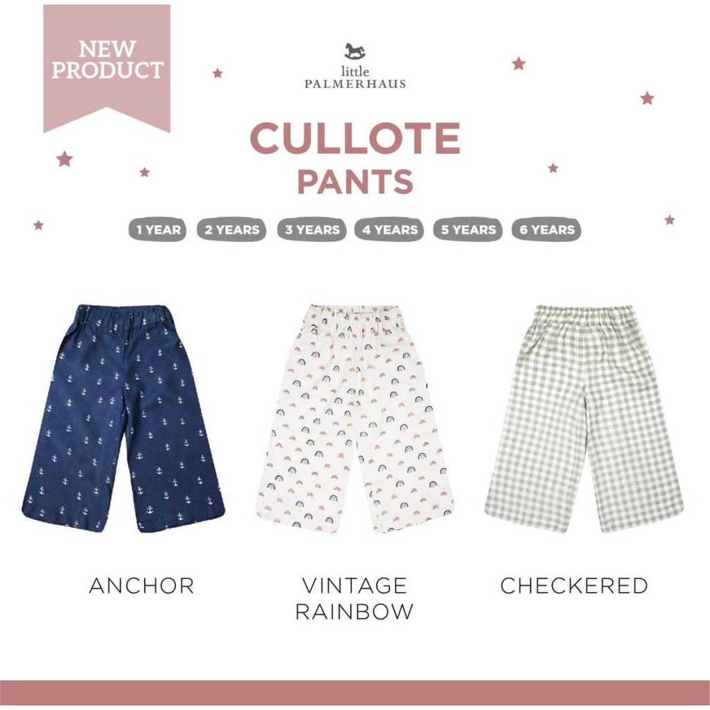 Little Palmerhaus - Kids Cullote Pants