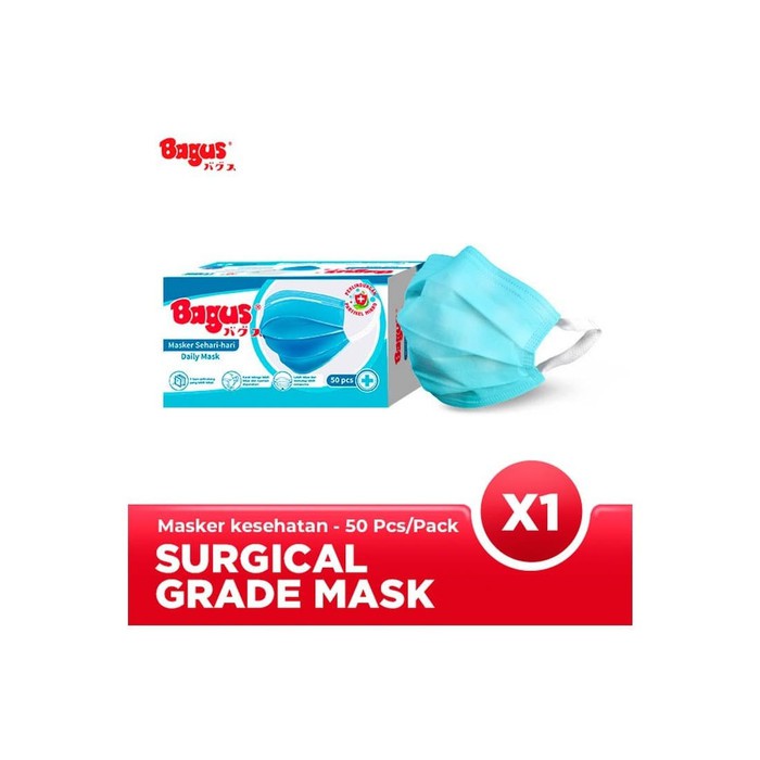 Bagus Masker Surgical Box 50s 21262