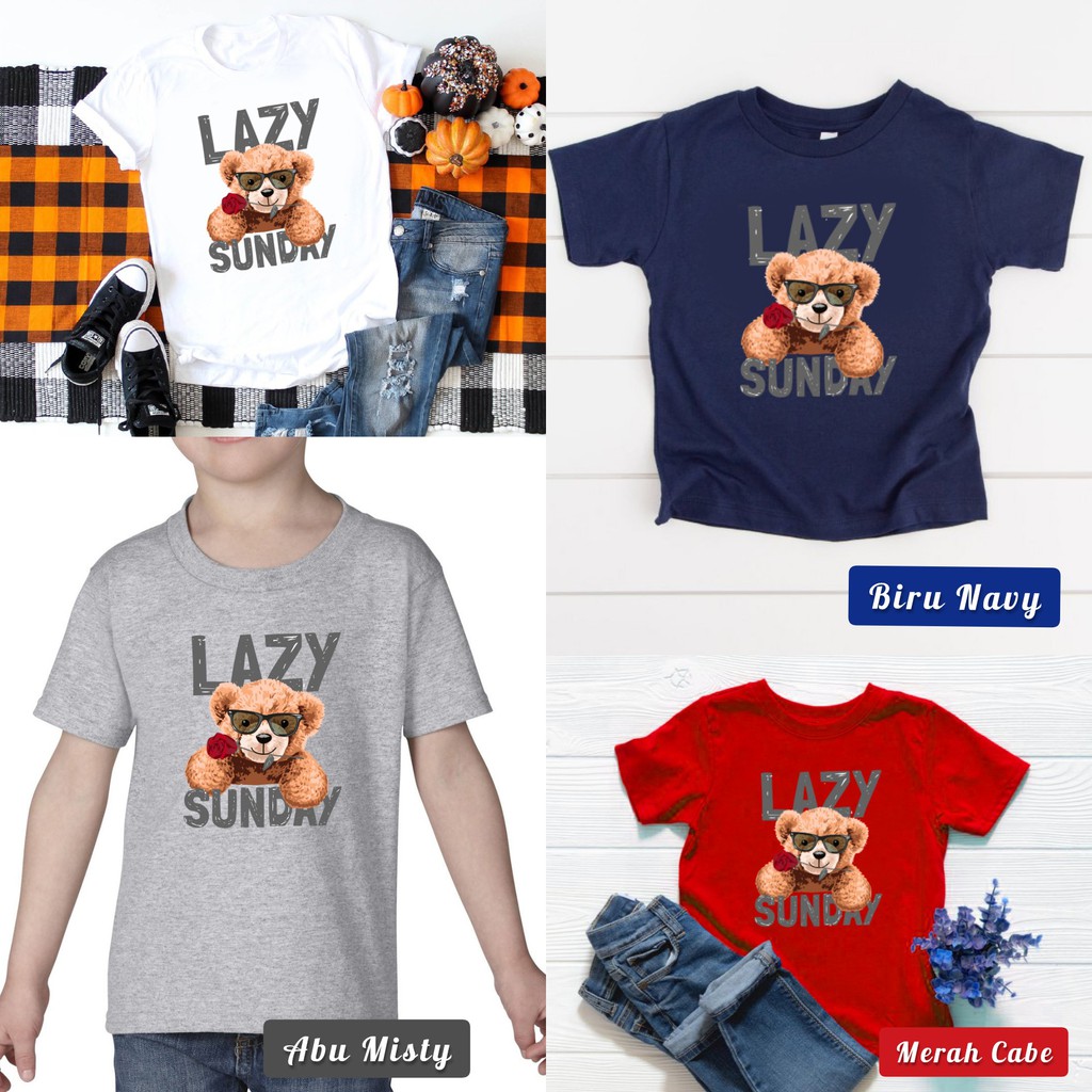 KAOS BAYI ANAK (6 bln-10thn) UNISEX KAOS GAMBAR BAYI ANAK 100% ADEM 100% PREMIUM KATUN