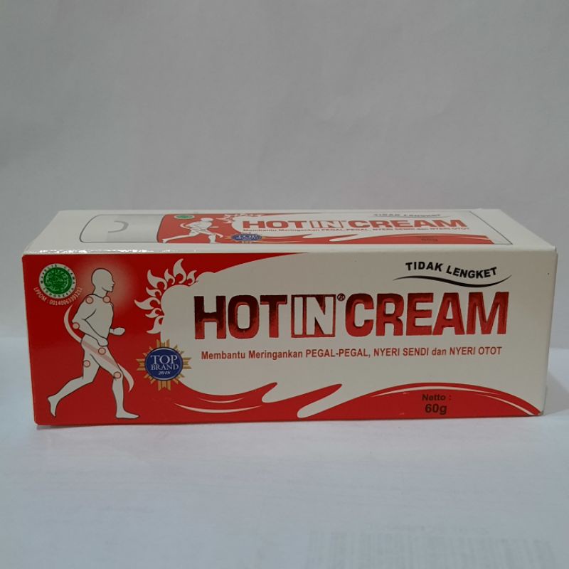 Hot In Cream tube, 120gr , 60 gr