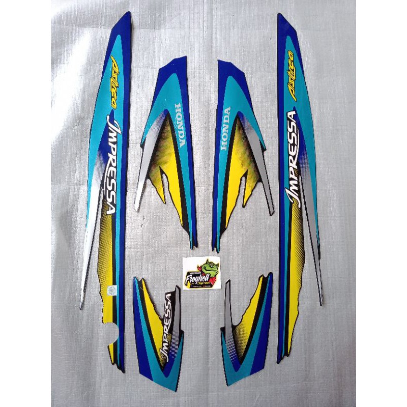 striping Honda Grand Impressa.