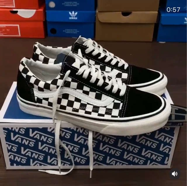 vans old skool 36 dx anaheim factory checkerboard