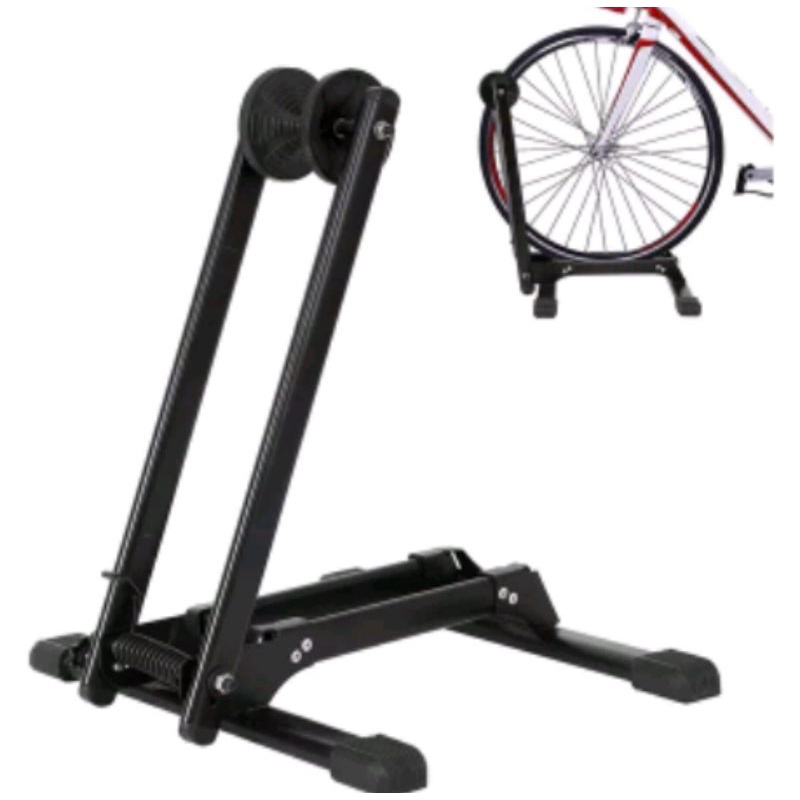 Stand Parkir Sepeda Foldable Bicycle Racks Floor Standing Bike Display L150 standar sepeda bicycle