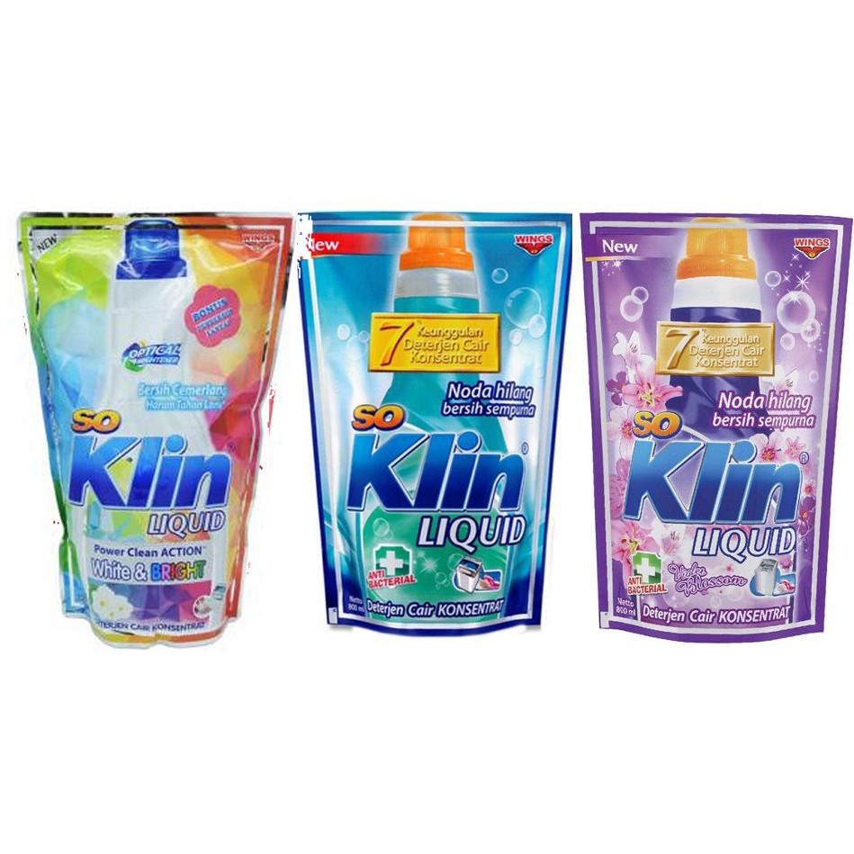 Detergent So Klin Liquid / cair 800ml