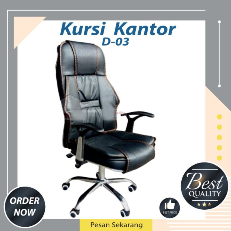 Kursi Direktur / Kursi Staff / Kursi Manager / Kursi Kerja Kantor / Kursi Bandung Murah / D03