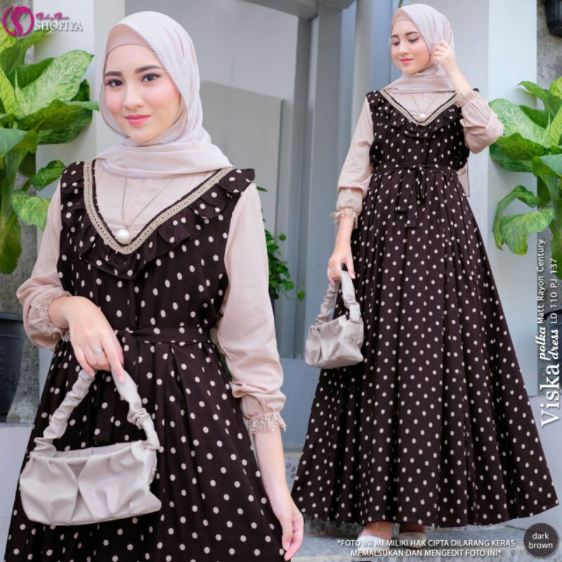 VISKA,FLORA,NIKA ,NABILA Series Maxi Dress Ori Shofiya