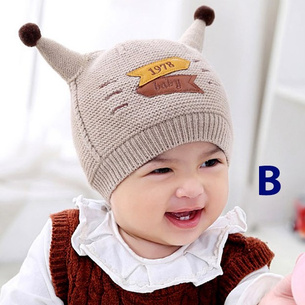 Topi Kupluk Baby Pokemon YELLOW And BROWN