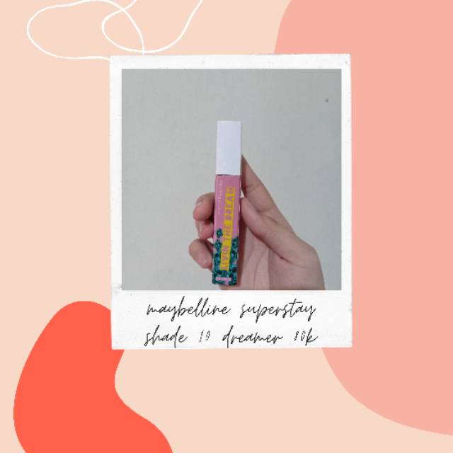 Maybelline superstay limited edition shade dreamer