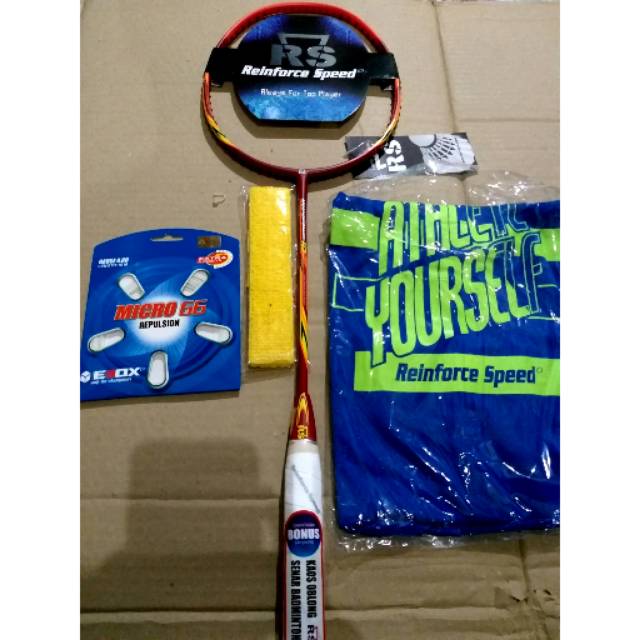 Raket rs metric power 10 NII original siap pakai