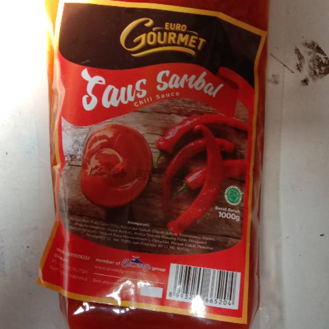 

Saos sambal euro gourmet