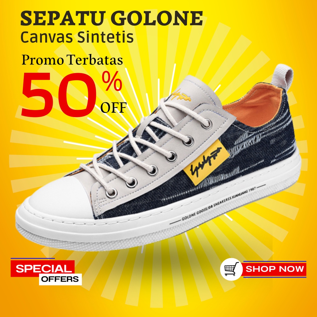Sepatu Pria Casual Sneakers Kets Cowok Keren Laki Laki Import Pria Original 100% Murah Sneaker Casua