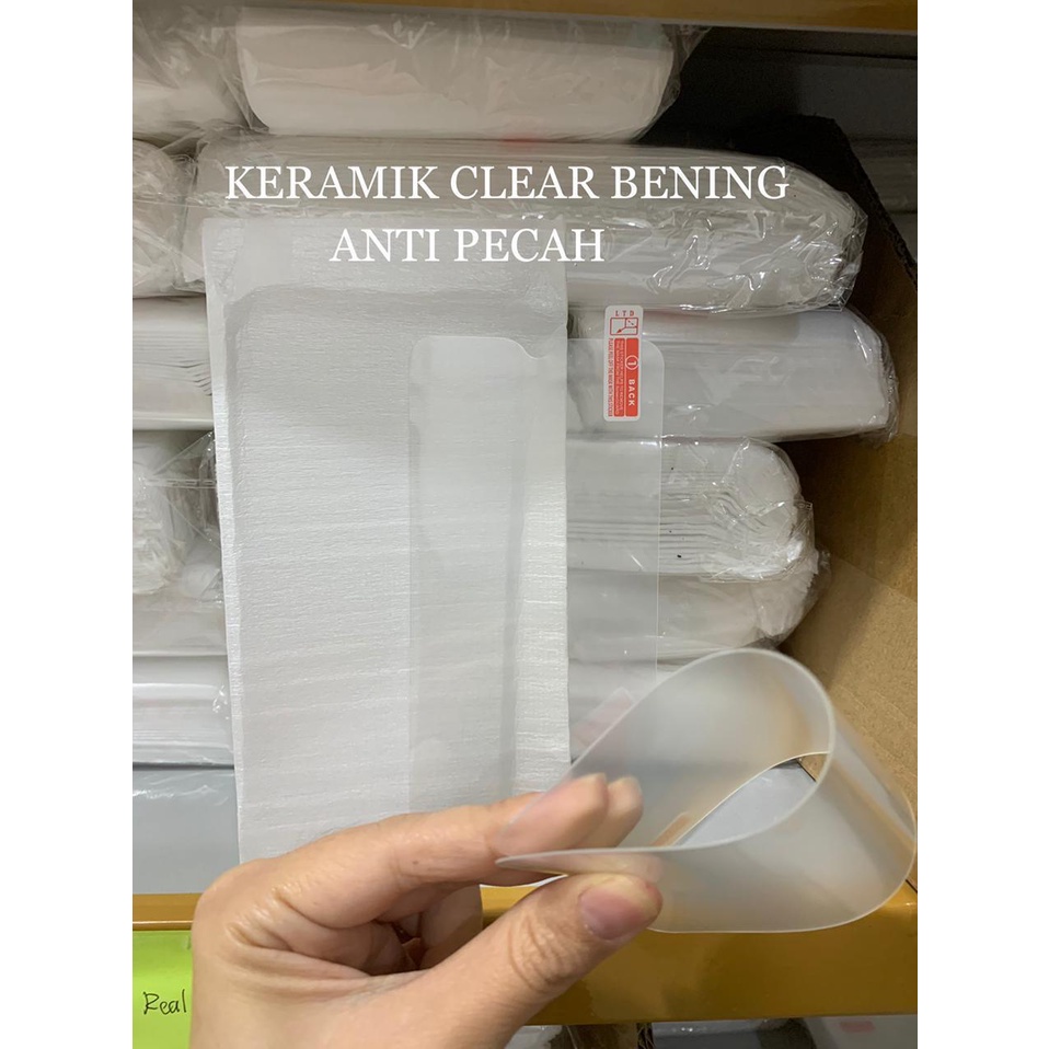 IPHONE 6 Anti Gores Clear Ceramic Bening Anti Gores Anti Pecah