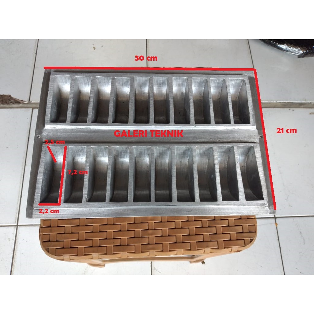CETAKAN KUE PUKIS / CETAKAN KUE BANDROS