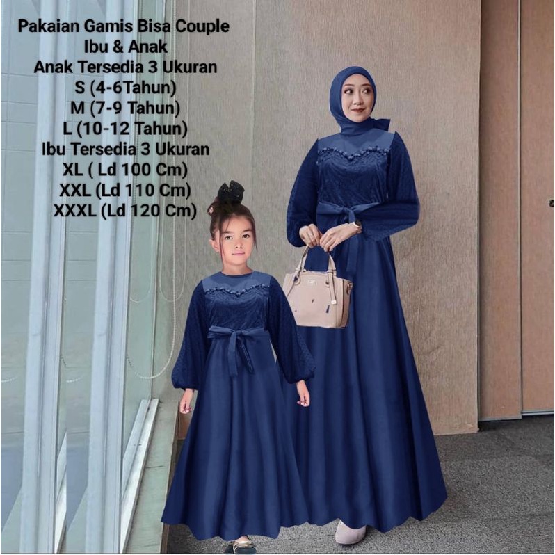 COD☑️PRODUK TERBARU/PAKAIAN GAMIS BISA COUPLE IBU DAN ANAK MAXI/MAXI AMBERLI DRESS 3 SIZE XL-XXL-XXXL/MAXI AMBERLI KIDS 3 SIZE S-M-L/PAKAIN MUSLIM WANITA TERBARU/PAKAIAN GAMIS WANITA TERBARU/GOOD QUALITY