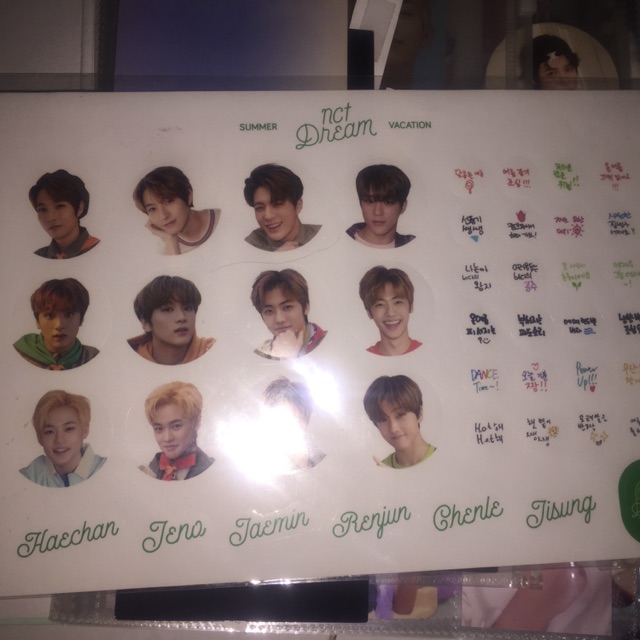 STICKER NCT DREAM SUMMER VACATION