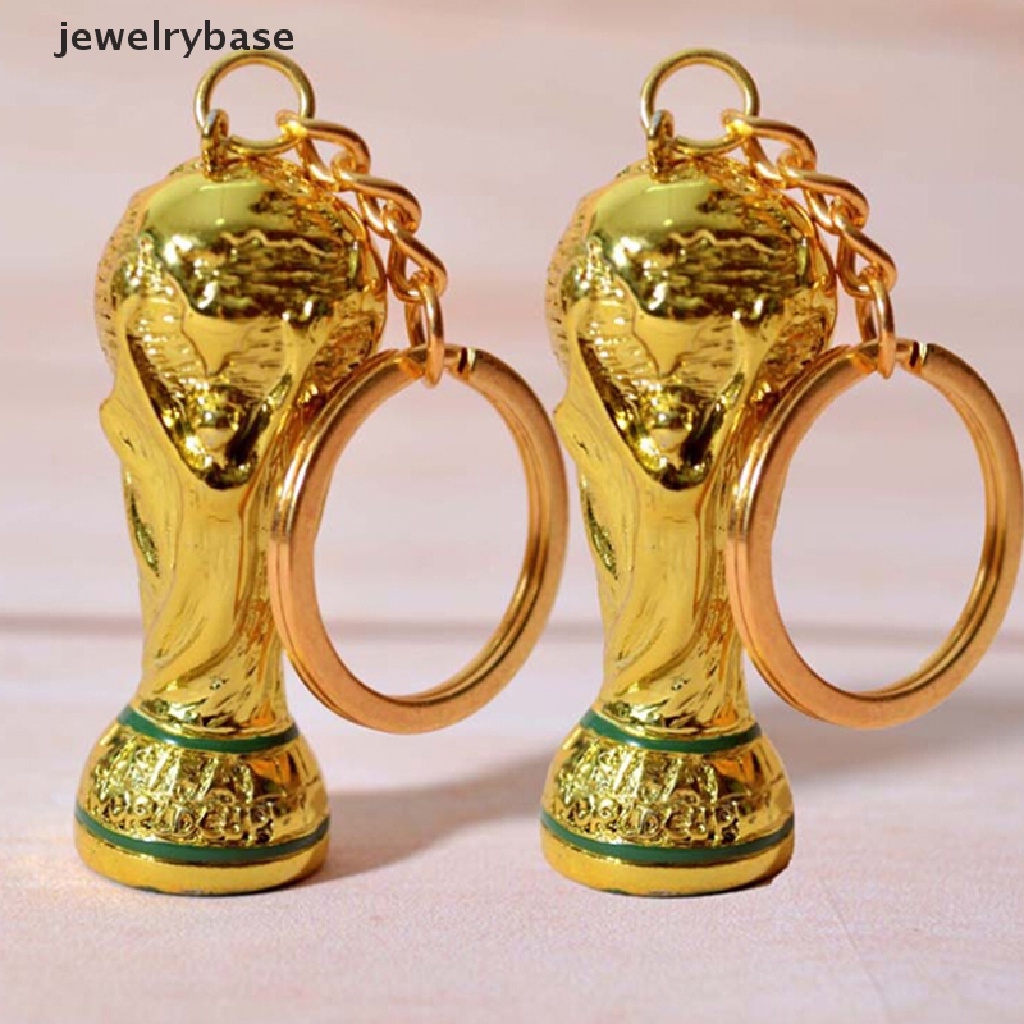 Gantungan Kunci Desain Piala Dunia Sepak Bola Untuk SuvenirTas Ransel Wanita Bahan Kanvas Warna Polos