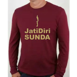 KAOS PRIA  JATI DIRI SUNDA  BAJU  DISTRO KEREN T SHIRT 