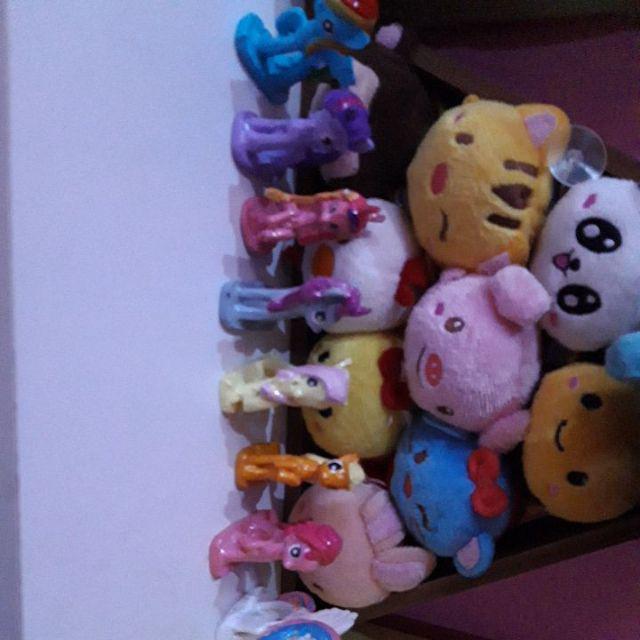 Topper Kue / Hiasan Kue Poni Besar Isi 8 Pcs