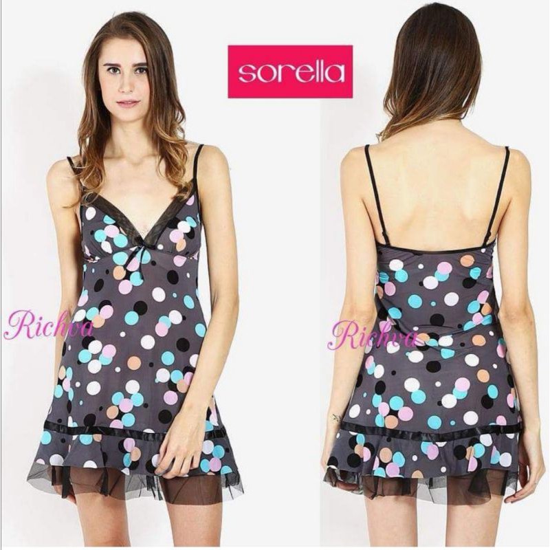 sorella dress baju tidur lingerie