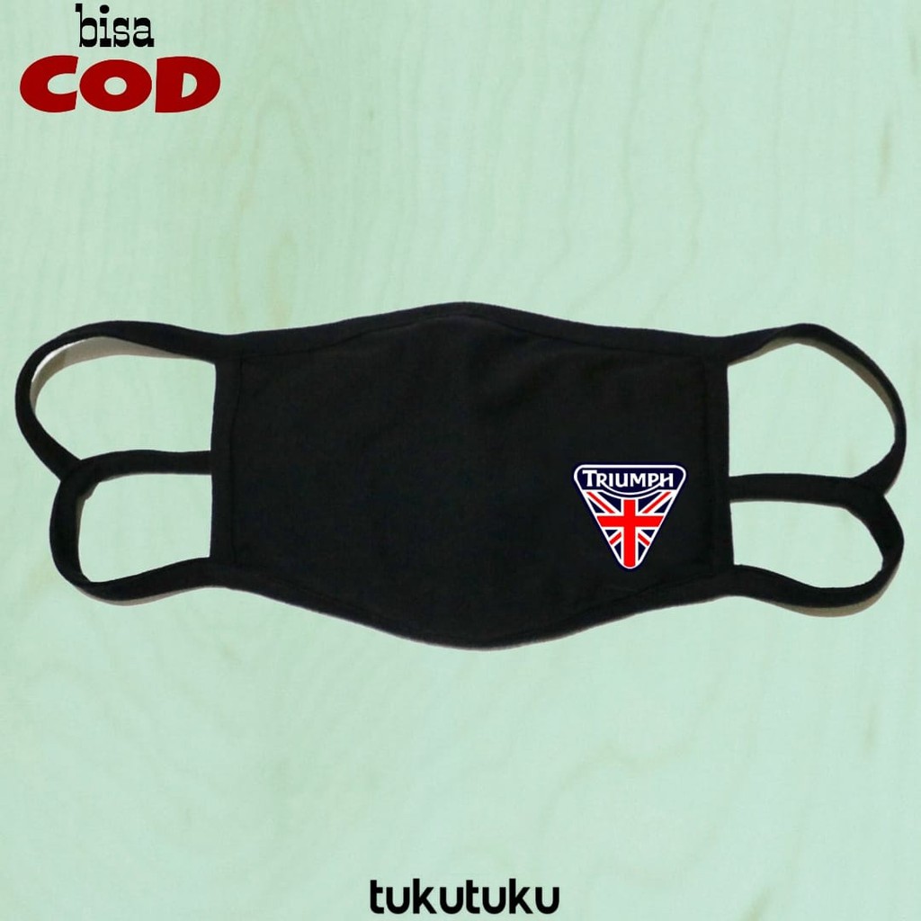 Masker Logo Motor Triumph