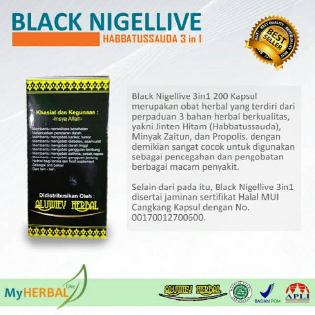 

Black Nigellive jintan hitam