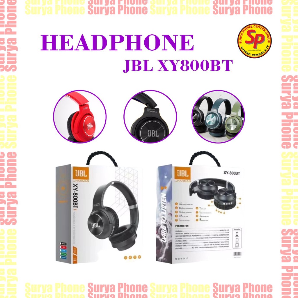 HEADPHONE JBL XY800BT