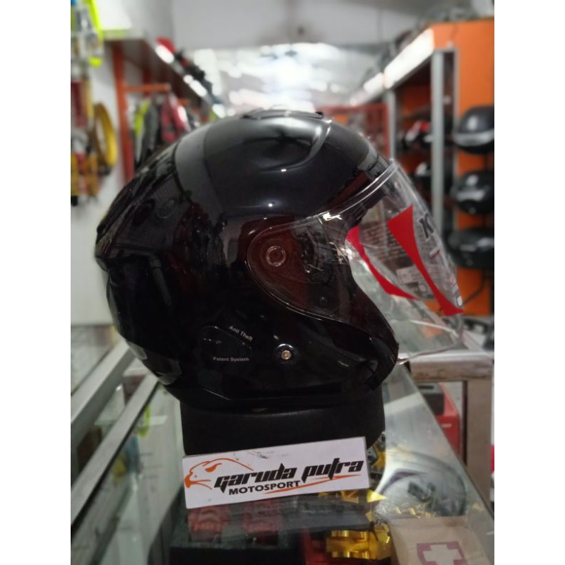 KYT KYOTO R SOLID BLACK GLOSSY