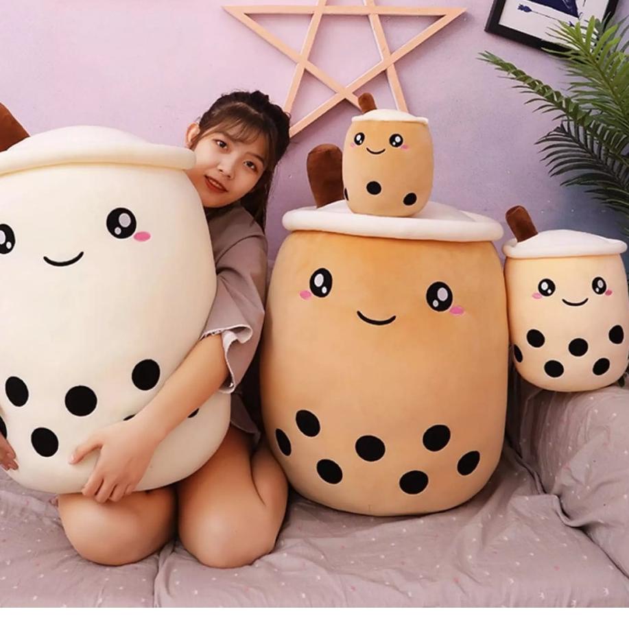 (Recomended) Boneka boba jumbo 60cm/boba milk tea isi padat