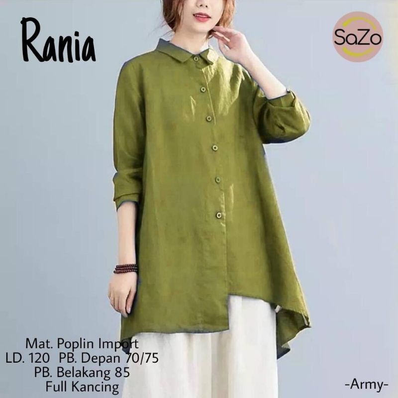 RANIA BLOUSE BAJU WANITA TERBARU BY SAZO