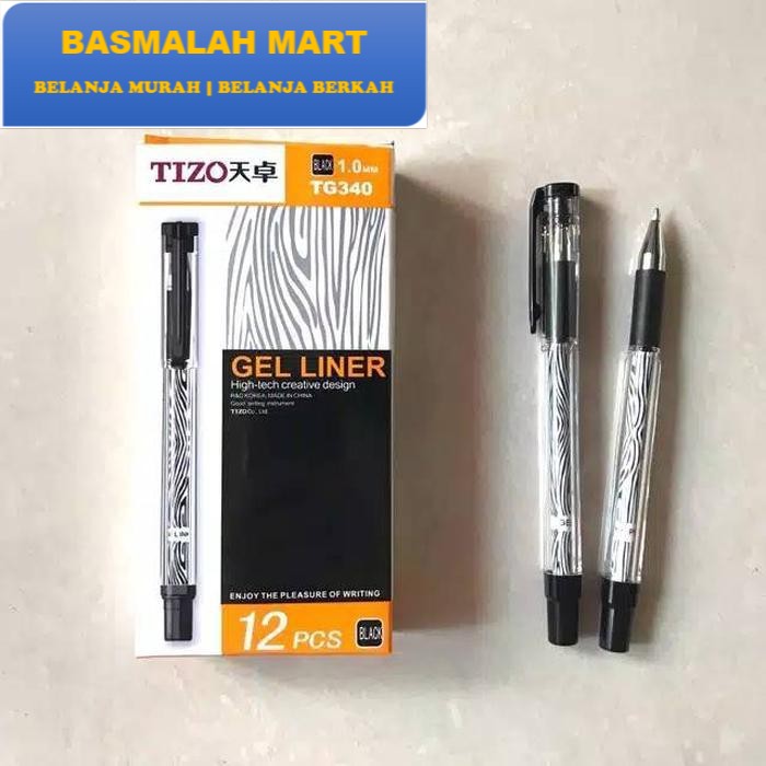 

Pen gel liner TIZO 1.0 mm ECER pen tanda tangan Murah Berkualitas