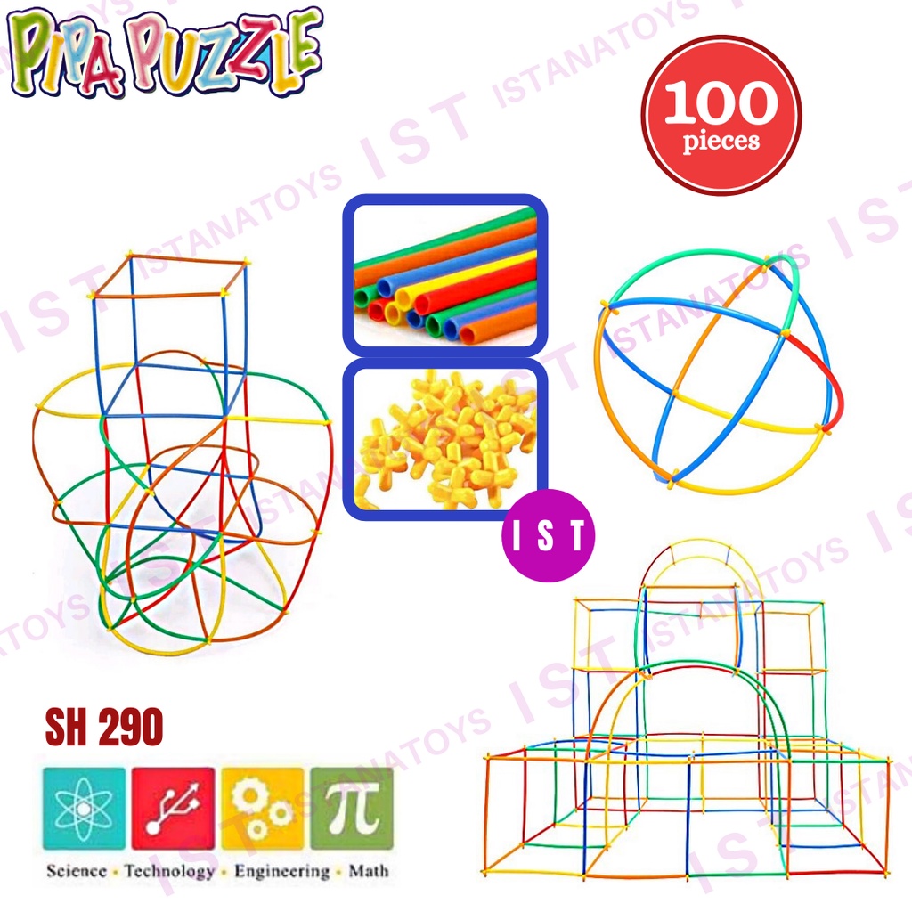 MWN Magic Straws isi 100 pcs- Straws and Connectors SH290