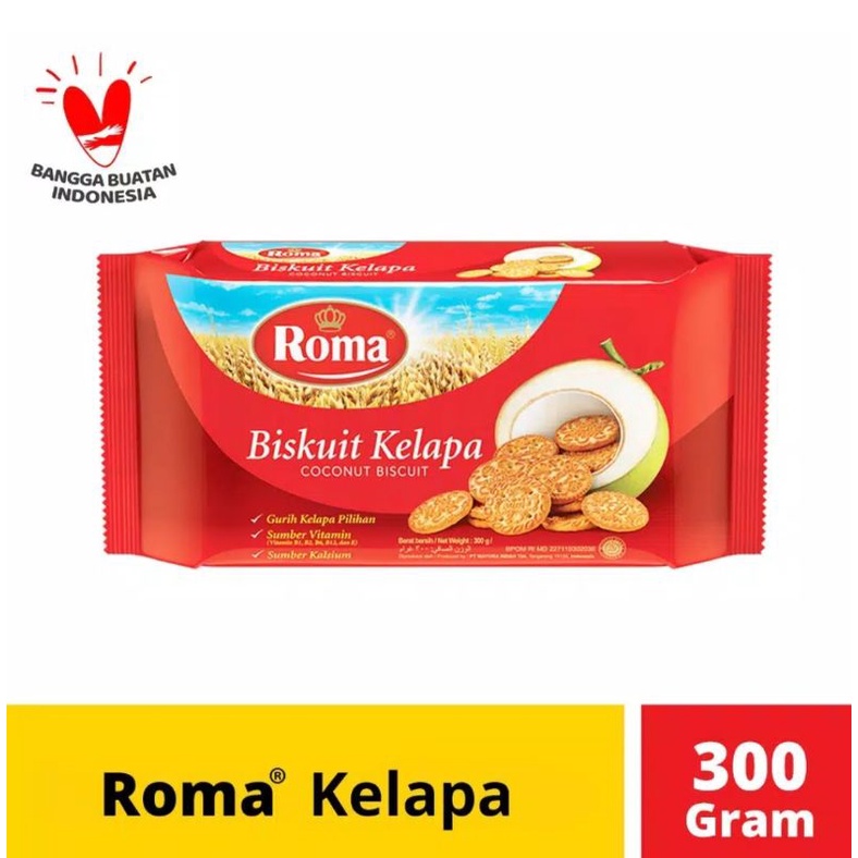 

Roma Biskuit Kelapa 300gr