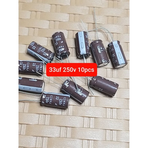 Elco 33uf/250v 10pcs