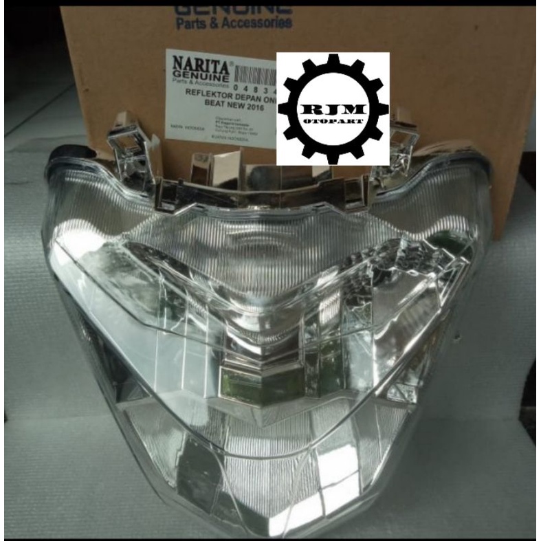 reflektor lampu depan beat all new fi beat street 2016 2018