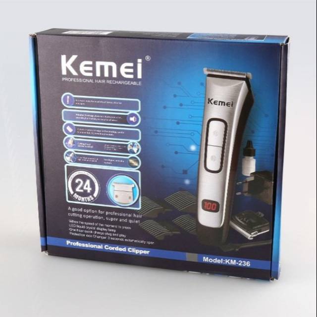 Pisau Cukur Kemei KM236