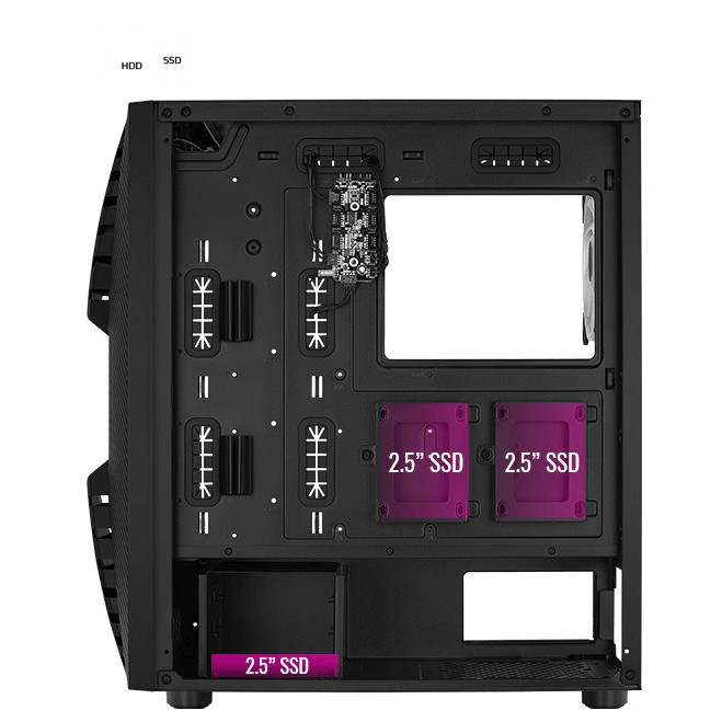 AEROCOOL CRONUS ARGB - CASE | MID TOWER CASE ARGB