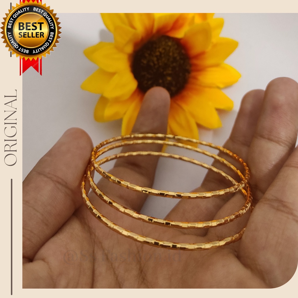 Gelang Keroncong gold terbaru Terlaris anti karat anti luntur