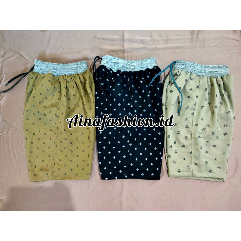 CELANA PENDEK ANAK LAKI-LAKI MOTIF UMUR 1-4 TAHUN - Celana Distro Anak