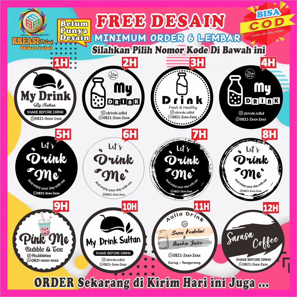 Cetak Stiker Transparan Sticker Minuman Label Produk Kemasan Label My Xxx Hot Girl 3443