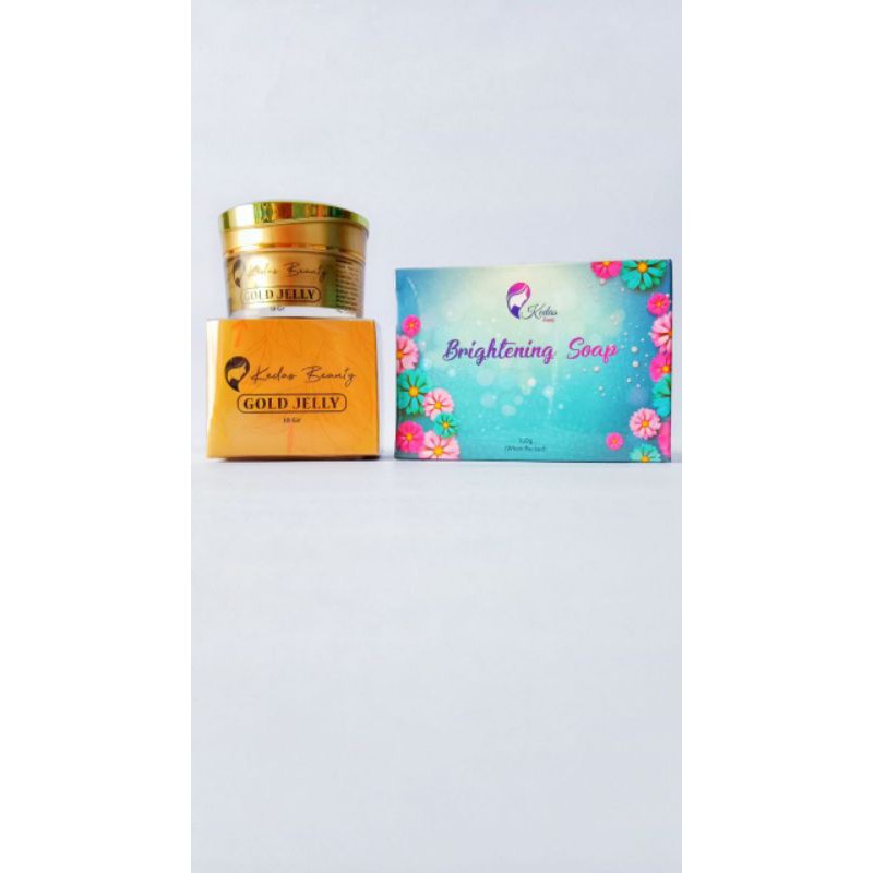 kedas beauty sabun, Gold jelly kedas beauty, body serum kedas beauty,body scrub kedas beauty-Sabun+gold jelly
