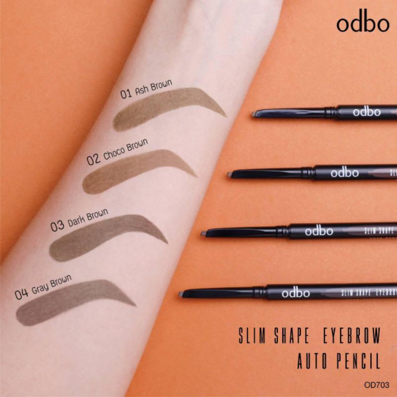 ODBO SLIM SHAPE EYEBROW AUTO PENCIL