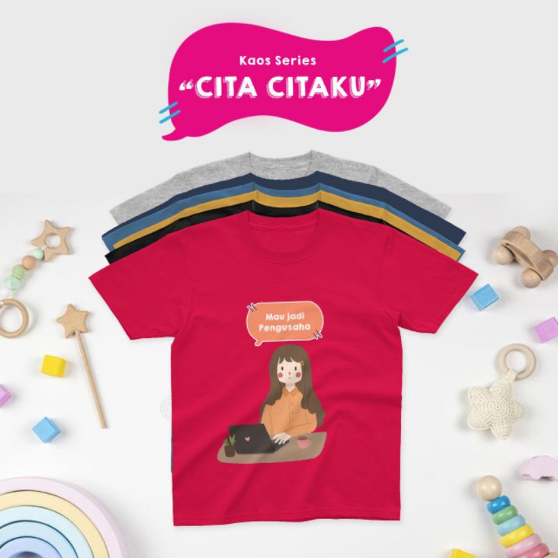 kaos anak motif pengusaha cwe