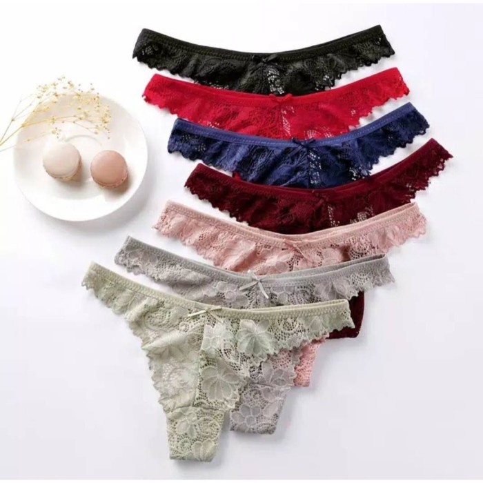 CD G STRING BELLE WEAR WANITA SEXY BROKAT HIGH QUALITY BEST SELLER