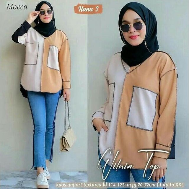 wilni blouse scuba / blouse scuba jumbo / blouse scuba wanita / blouse  scuba lengan panjang / blouse scuba terbaru / blouse scuba kekinian / atasan blouse wanita / atasan blouse / atasan blouse wanita jumbo / atasan blouse korea / atasaan blouse muslimah-white