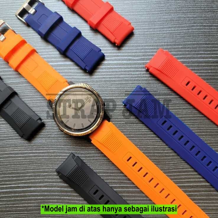 SIKAI WIDE Strap Eggel Valor - Tali Jam 20mm Rubber Silikon Sporty